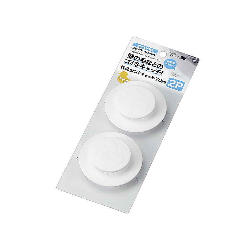 洗面台ゴミキャッチ ７０ｍｍ ２Ｐ
(アヒル)