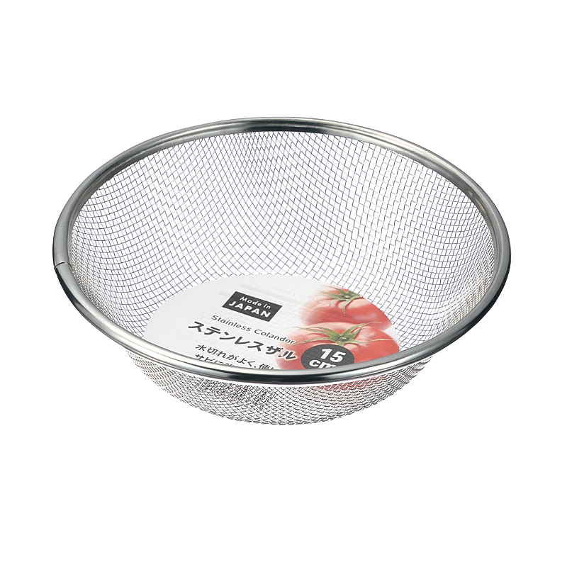 ステンレスザル 15cm