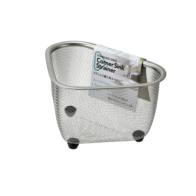 ステンレス網三角コーナー