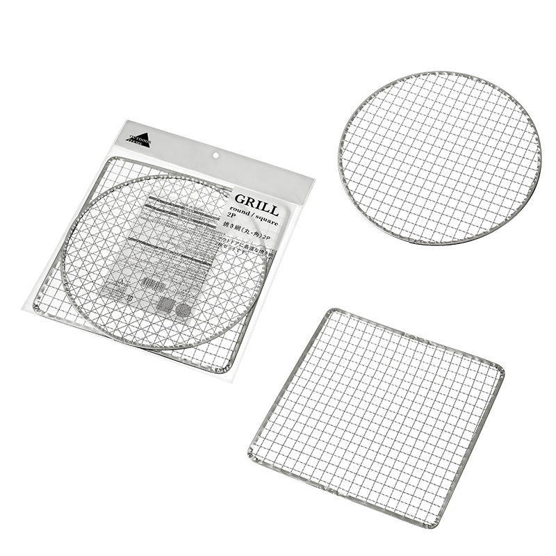 焼き網(丸・角) 2P