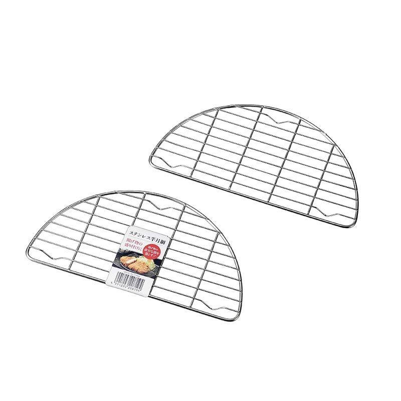 ステンレス半月網