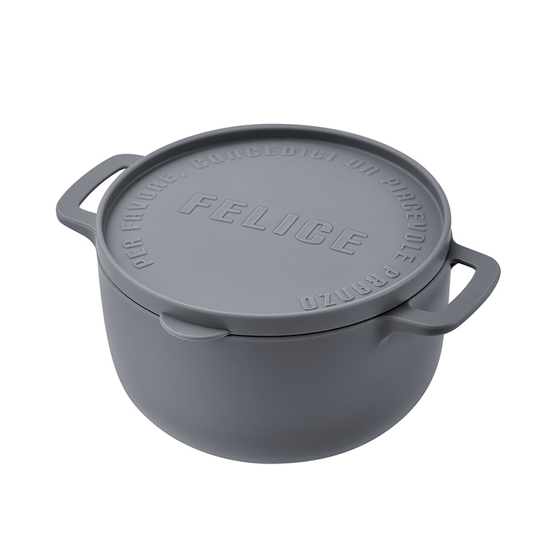 フェリーチェ ランチポット(LL)グレー