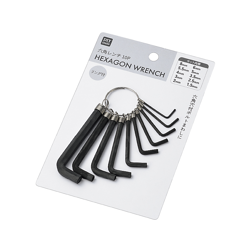 六角レンチ 10P