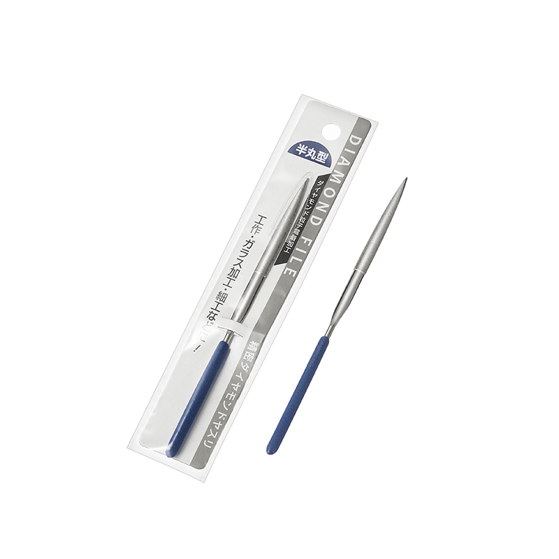 精密ダイヤモンドヤスリ（半丸型）