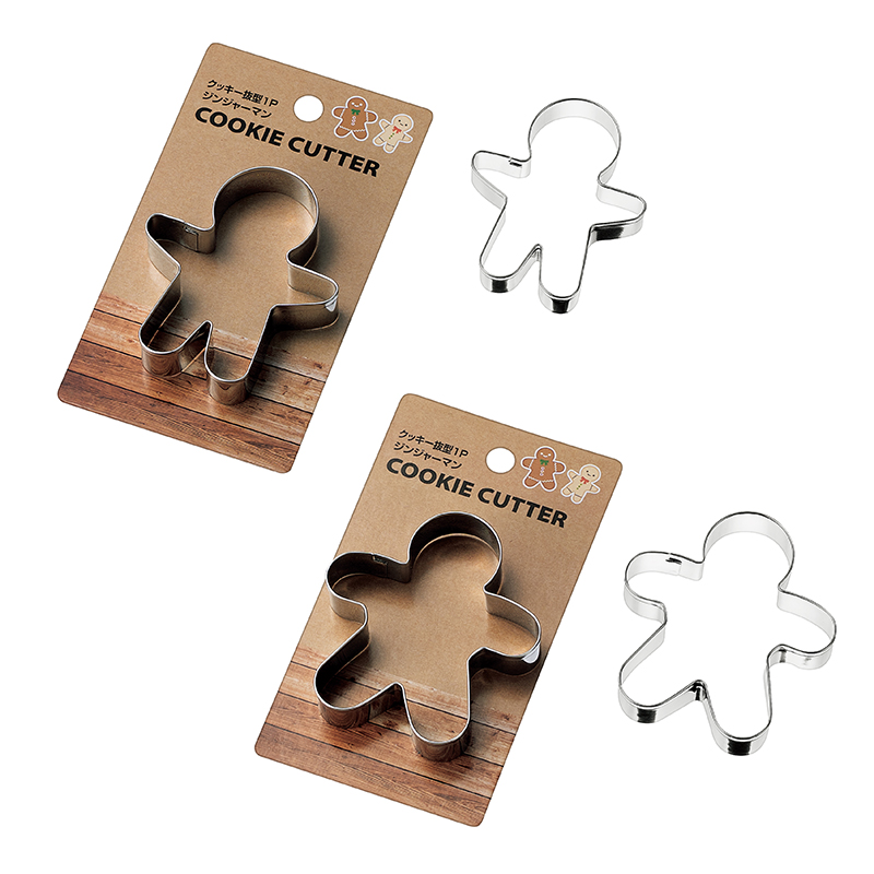 クッキー抜型１Ｐ（ジンジャーマン）