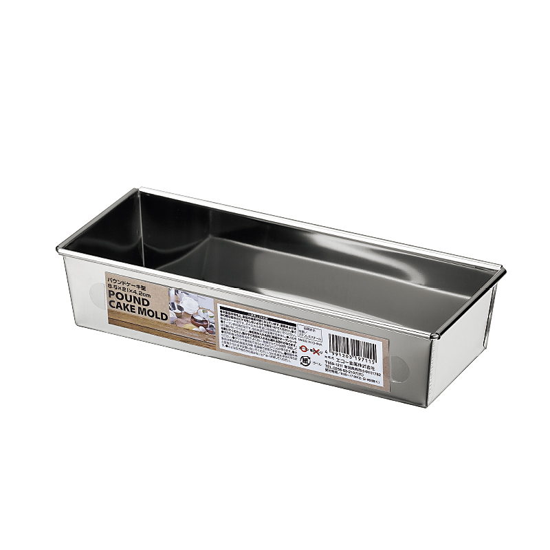 パウンドケーキ型
8.5×21×4.2ｃｍ