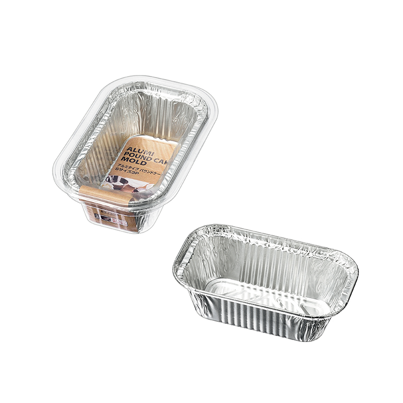 アルミタイプ パウンドケーキ型
(Ｓサイズ) ３Ｐ