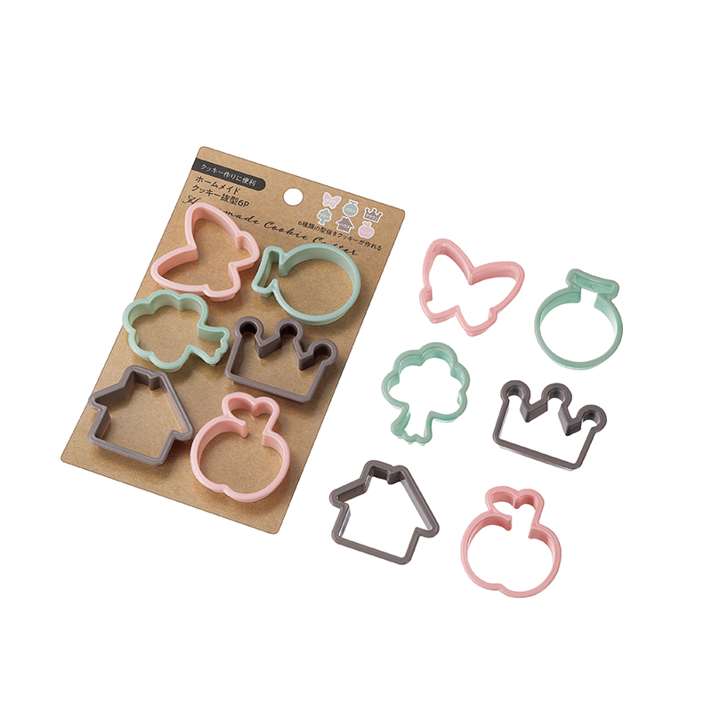 ホームメイド クッキー抜型 6P