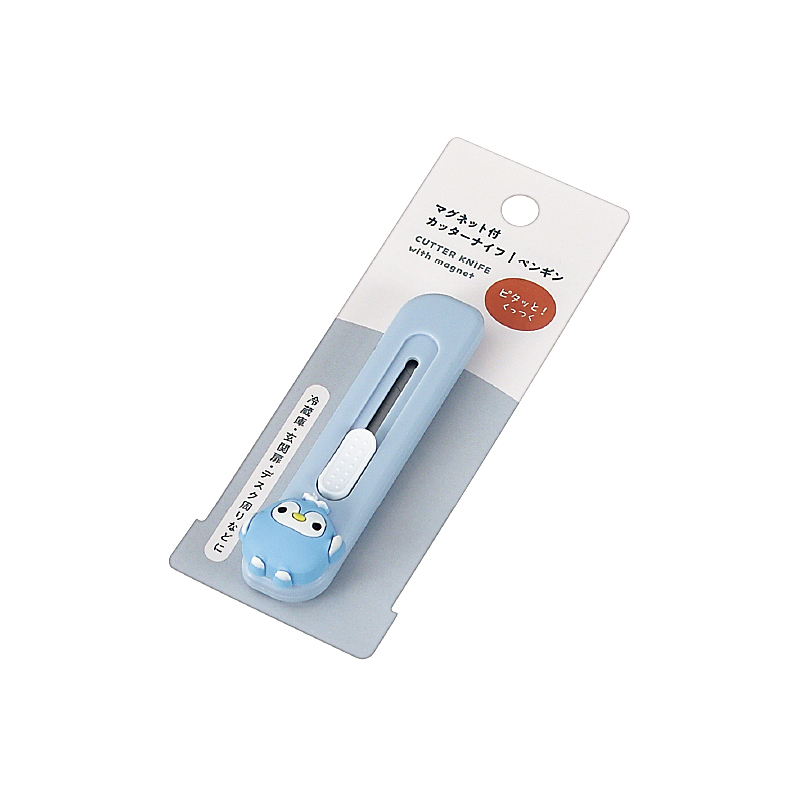 マグネット付カッターナイフ(ペンギン)