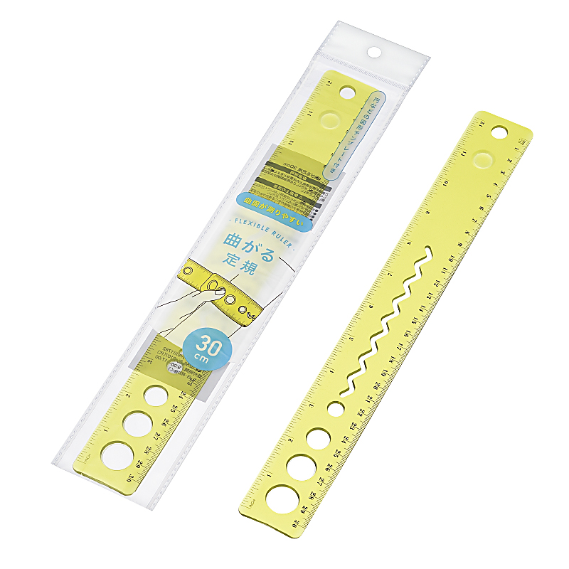 曲がる定規 ３０ｃｍ