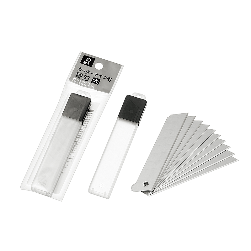 カッターナイフ用替刃（大）10枚入