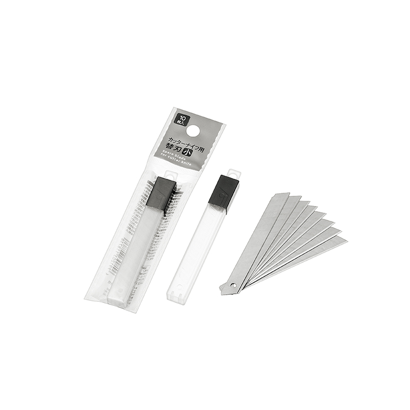 カッターナイフ用替刃（小）10枚入