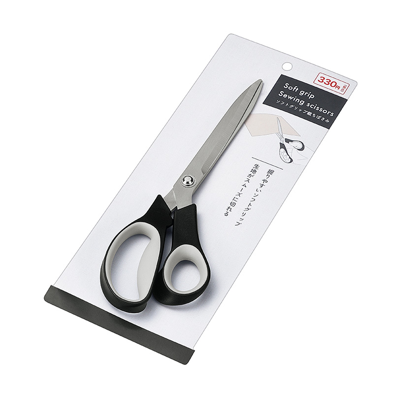 ソフトグリップ裁ちばさみ