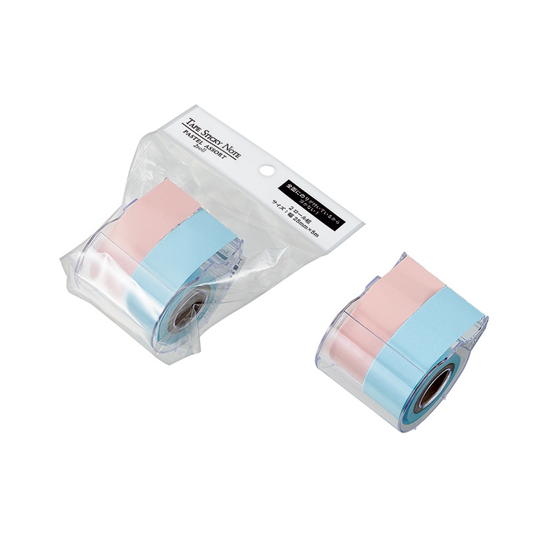 テープふせん紙 25mm×5m(パステル)
２ロール組