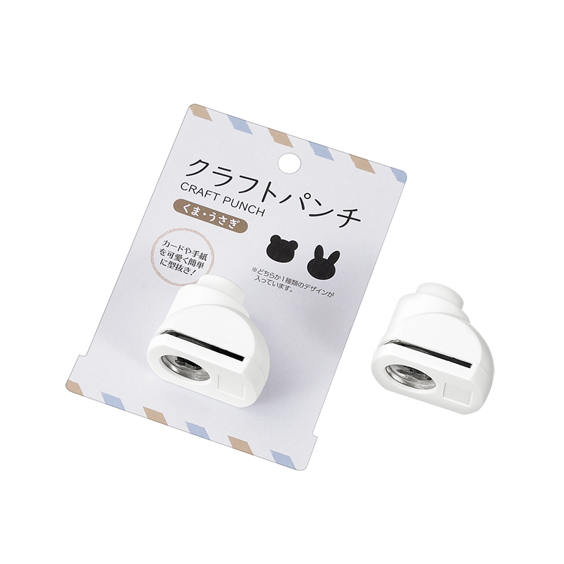 クラフトパンチ(くま・うさぎ)