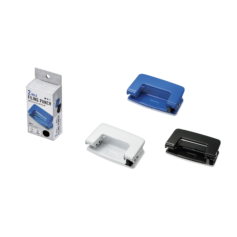 ２穴ファイリングパンチ