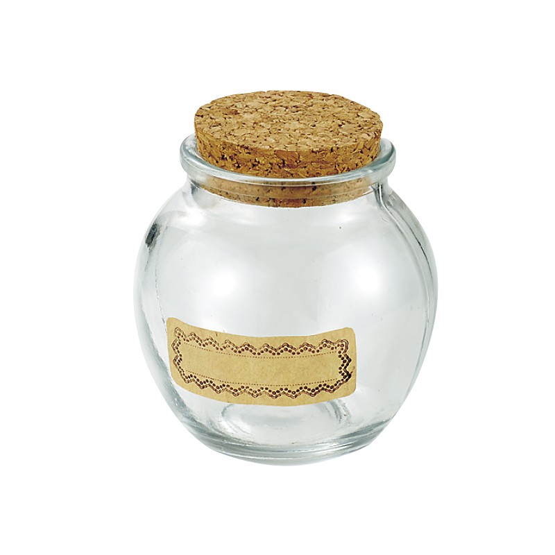 ガラス 広口ボトル