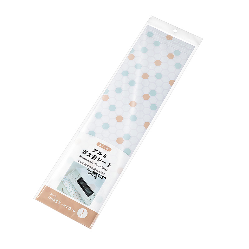 アルミガス台シート(タイル柄)