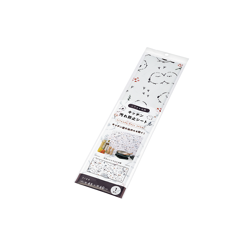 キッチン汚れ防止シート(シマエナガ柄)