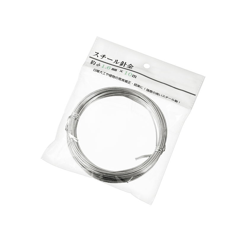 スチール針金 約Φ1.6mm×10m