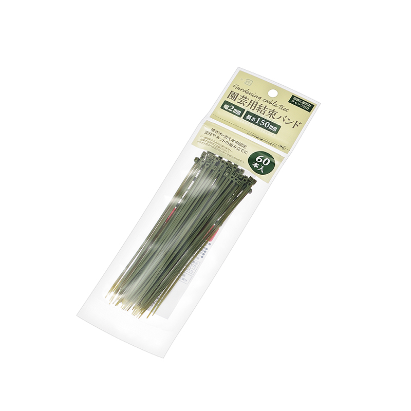 園芸用結束バンド 2mm×150mm 60本入