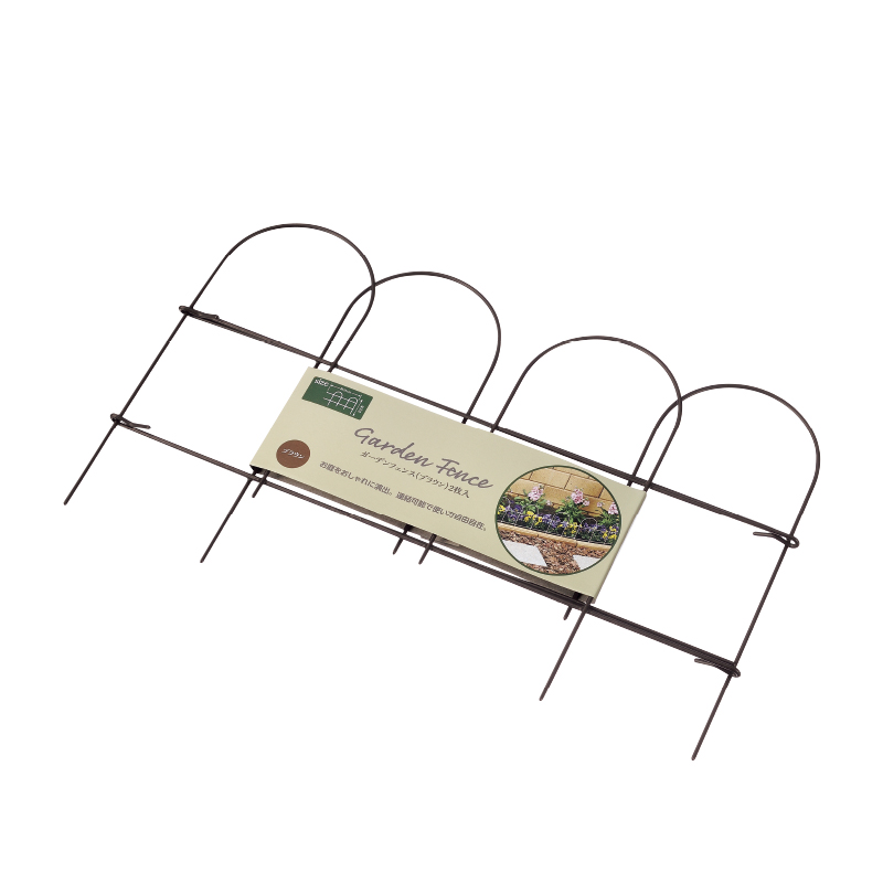 ガーデンフェンス(ブラウン)２枚入