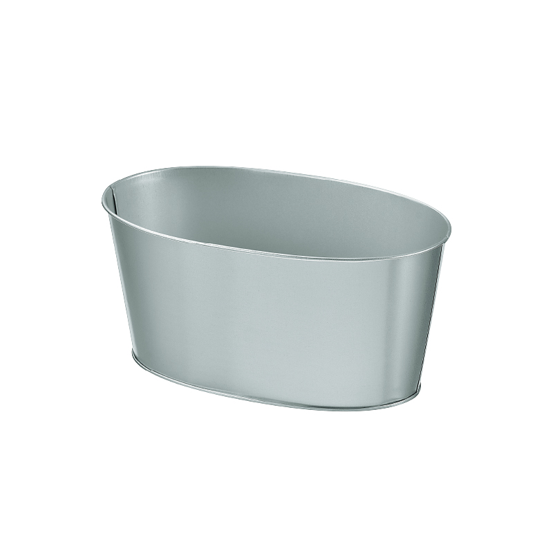 スチールオーバルプランター