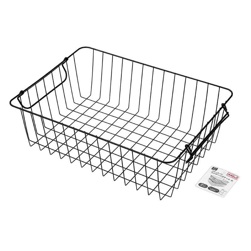 スタッキングワイヤーバスケット(大)