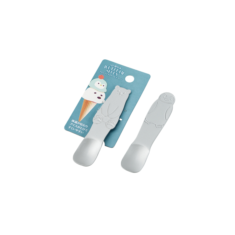 アルミアイスクリームスプーン
(白くま・ペンギン)