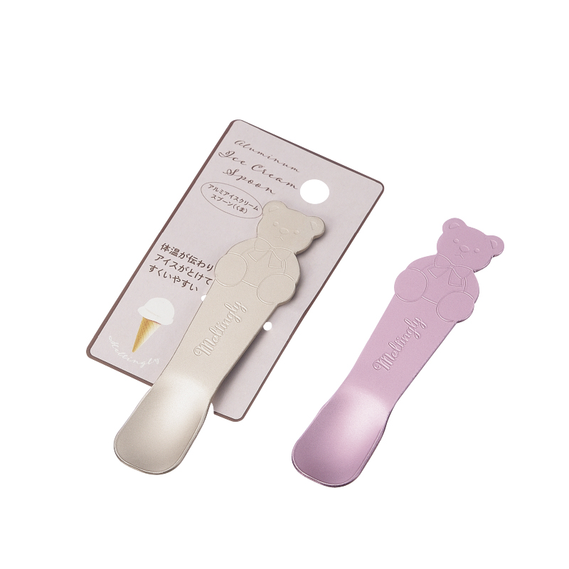 アルミアイスクリームスプーン(くま)