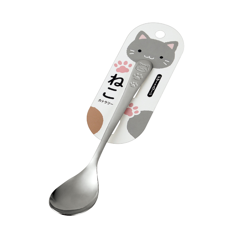 ねこカトラリー デザートスプーン