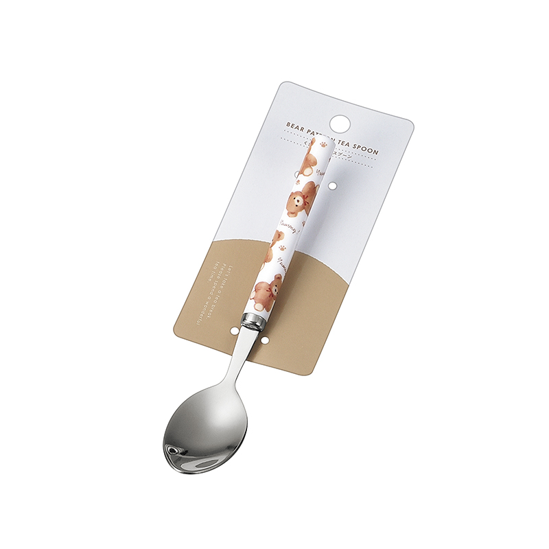 くま柄 ティースプーン