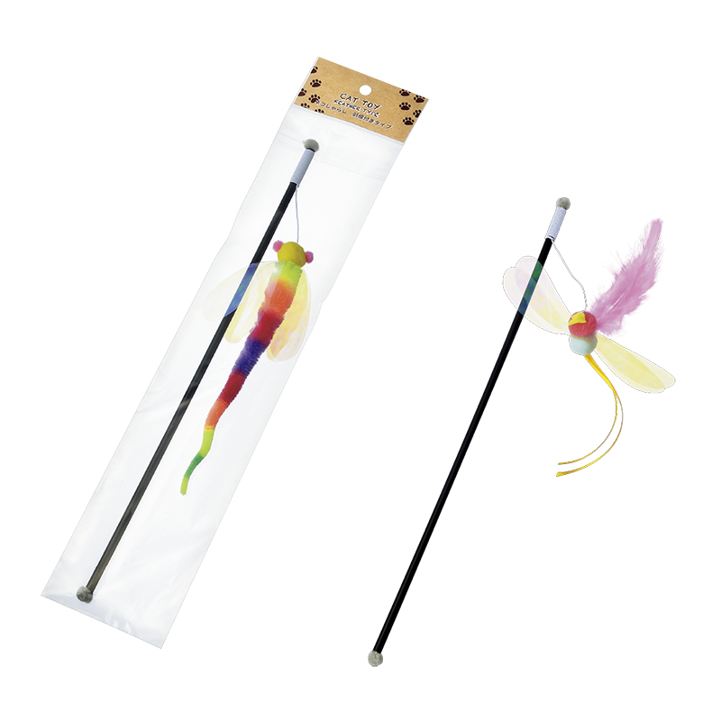 ネコじゃらし 羽根付きタイプ