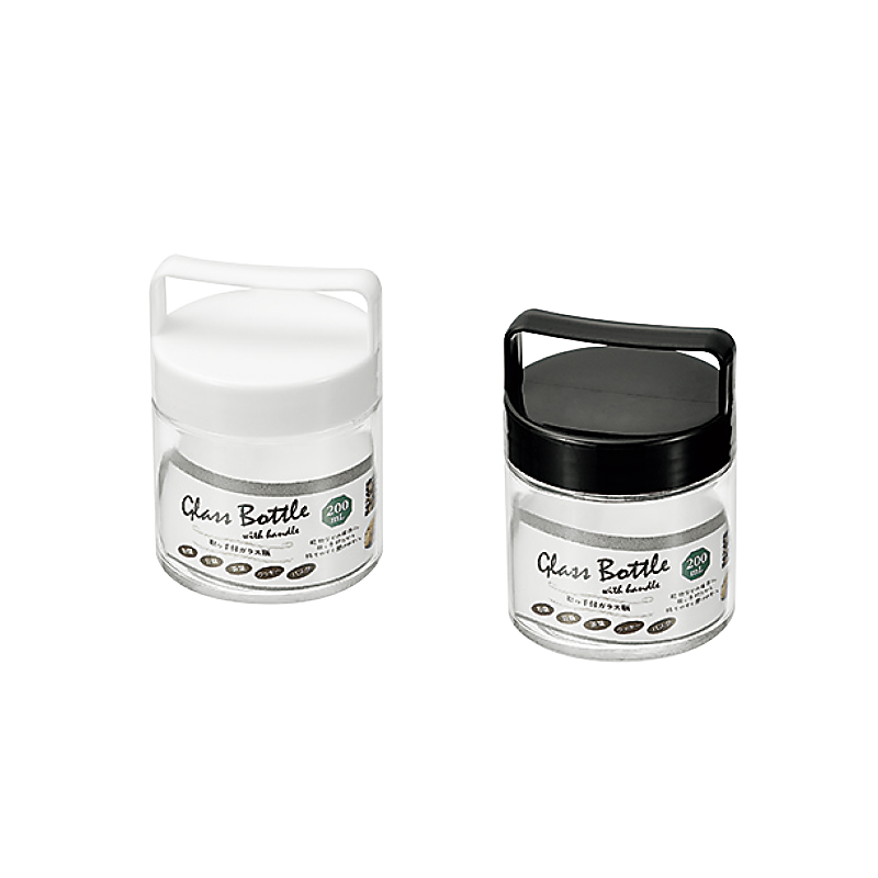 取っ手付ガラス瓶 200mL