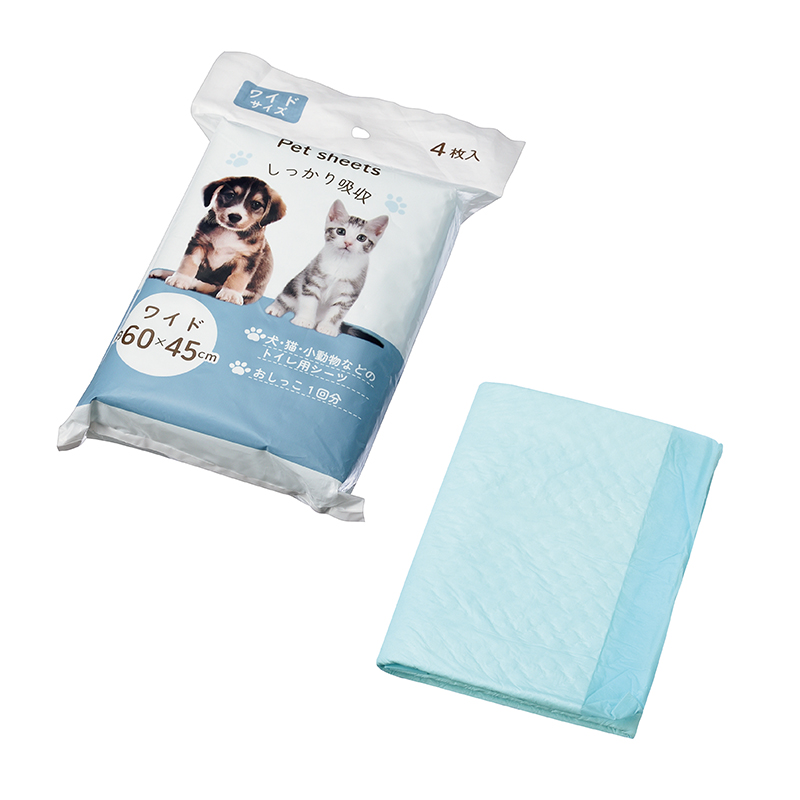 ペットシーツ(ワイドタイプ)４枚入