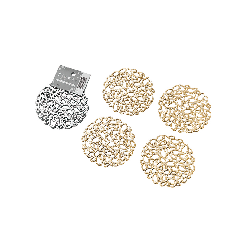 フラワーコースター(4枚入)