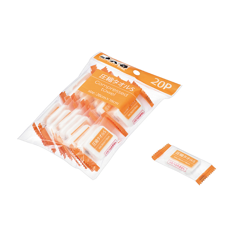 圧縮タオル(Ｓ) ２０Ｐ