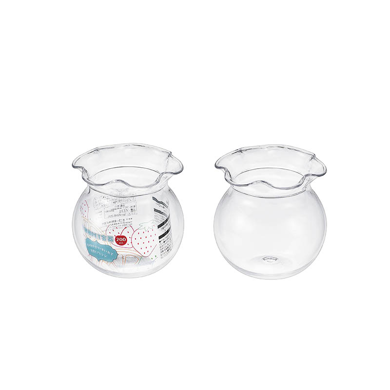 金魚鉢風ＰＥＴ容器