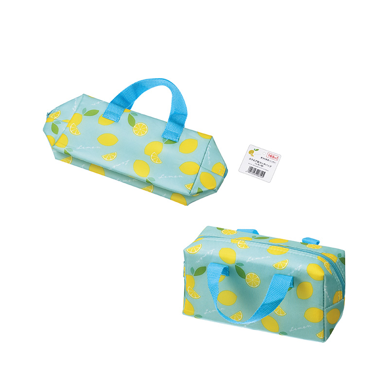 スクエア型ランチバッグ(レモン柄)