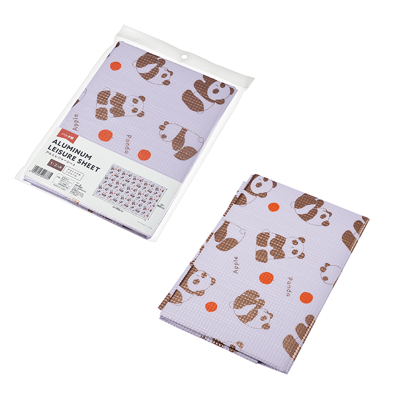 アルミレジャーシート(パンダ柄)