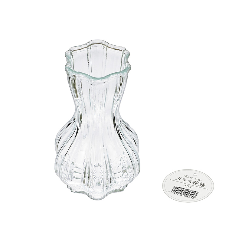 ガラス花瓶(クリア)