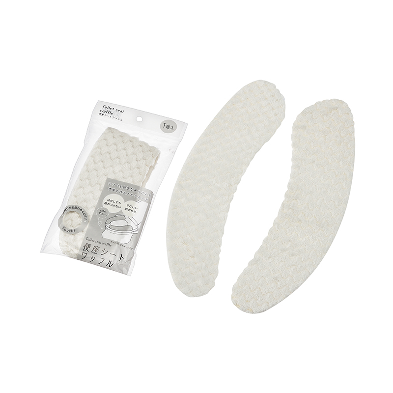 便座シート ワッフル(グレー)