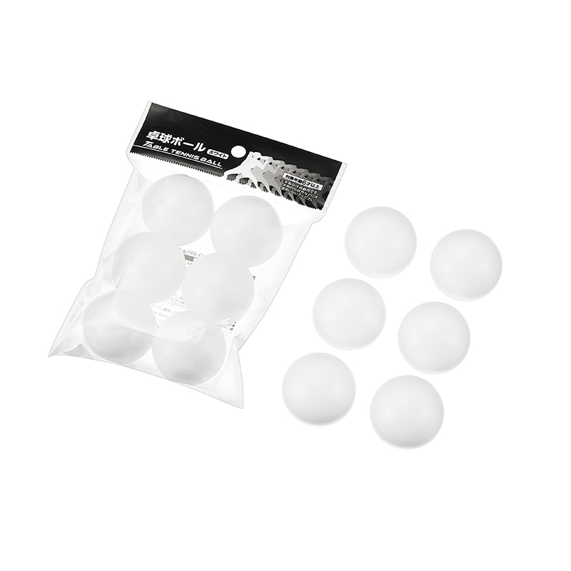 卓球ボール ホワイト ６Ｐ(φ４ｃｍ)