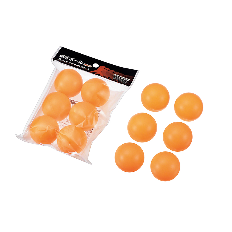 卓球ボール オレンジ ６Ｐ(φ４ｃｍ)