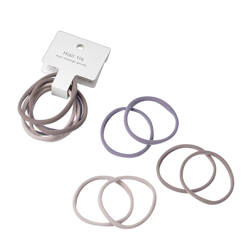ジャージヘアゴム(細) ６Ｐ