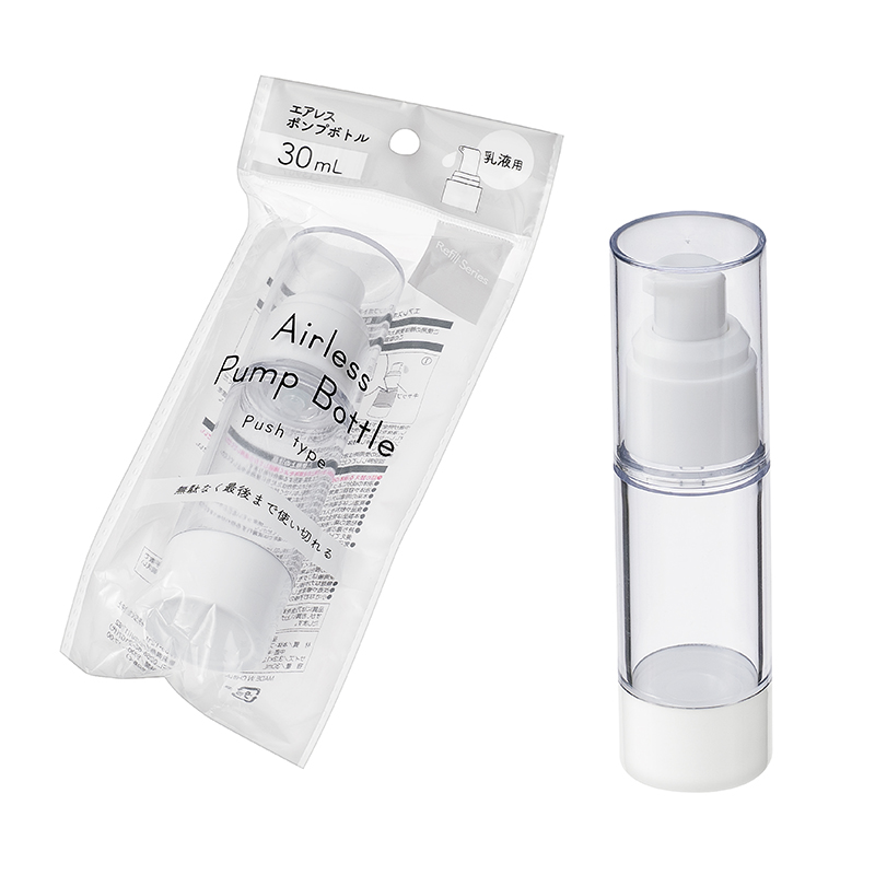 エアレスポンプボトル
３０ｍＬ プッシュ
