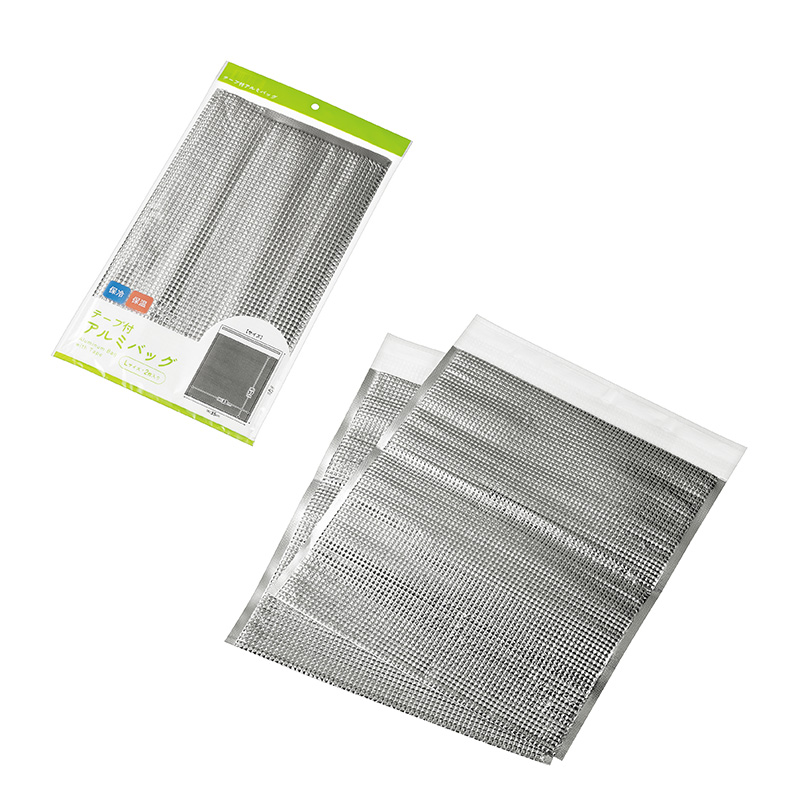 テープ付アルミバッグ(Ｌ) ２枚入