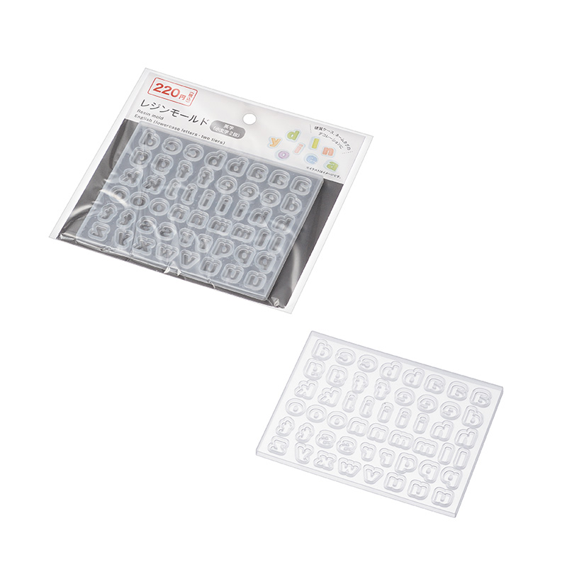 レジンモールド 英字(小文字２段)