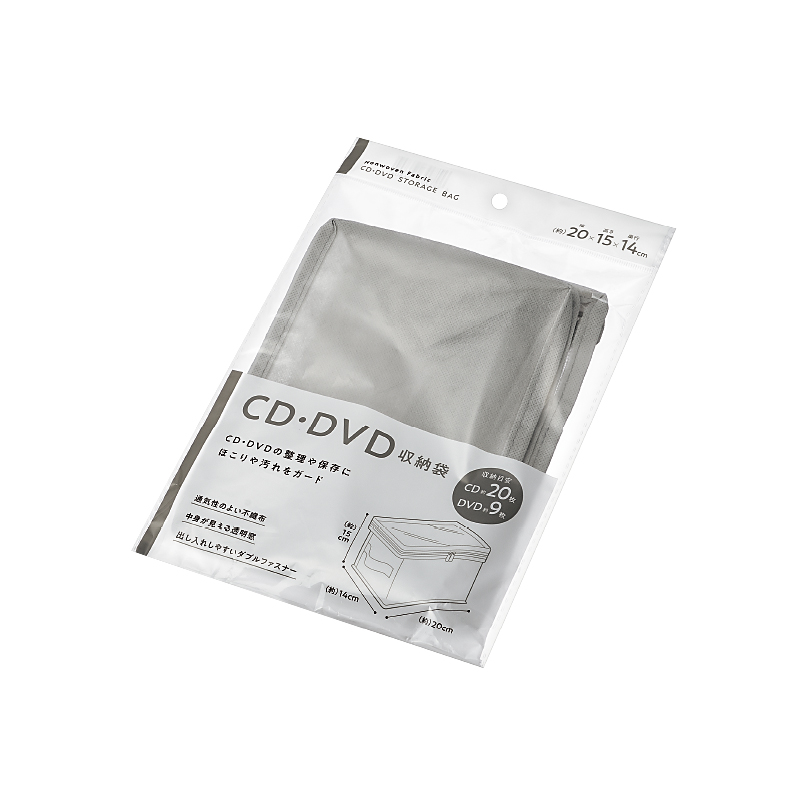 ＣＤ・ＤＶＤ収納袋