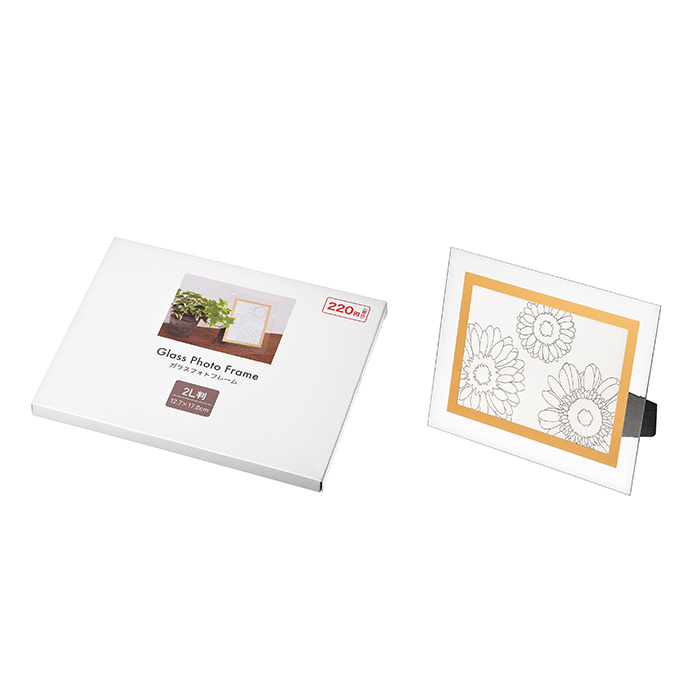 ガラスフォトフレーム(２Ｌサイズ)